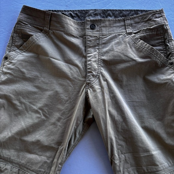 Kuhl Free Radikl Pants 36x34 Khaki Stretch Outdoor Hiking Workwear Style 5170 - Picture 2 of 14